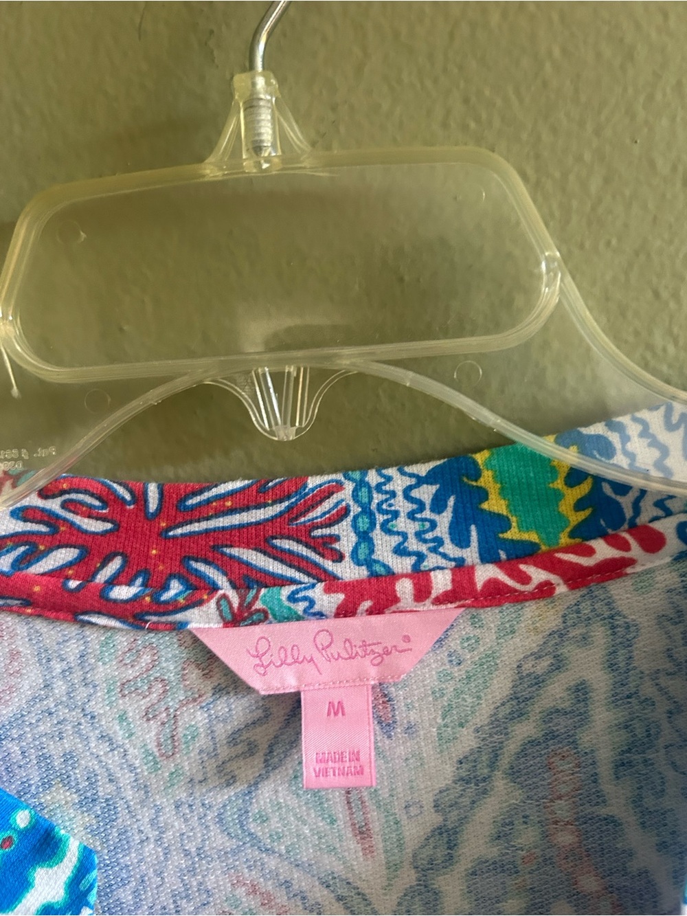 Lilly Pulitzer Multicolor Coral Reef V-Neck Tunic - Picture 4 of 5